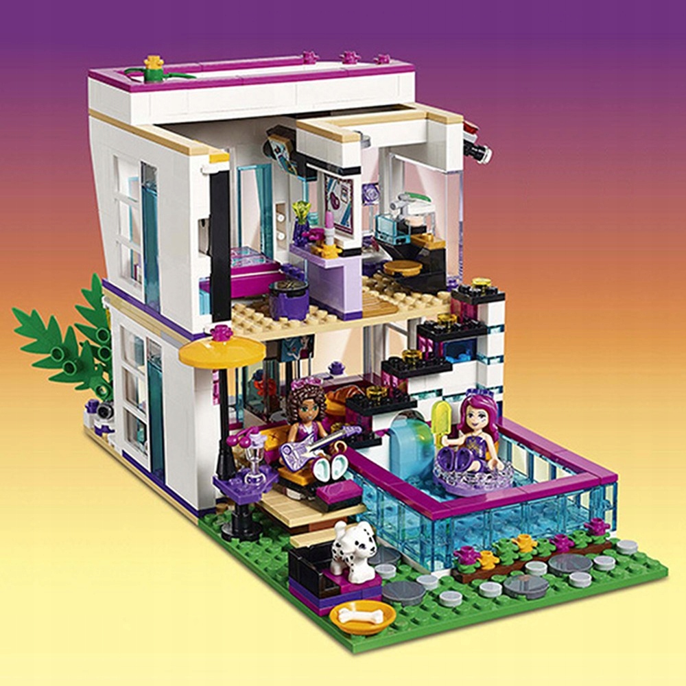Klocki jak Lego 41135 FRIENDS REZYDENCJA -60% - 7685012579 - oficjalne archiwum Allegro