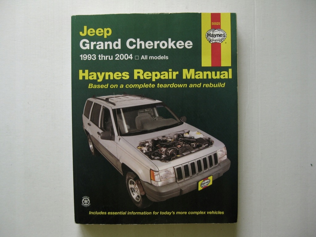 Jeep Grand Cherokee ZJ instrukcja napraw Jeep WJ