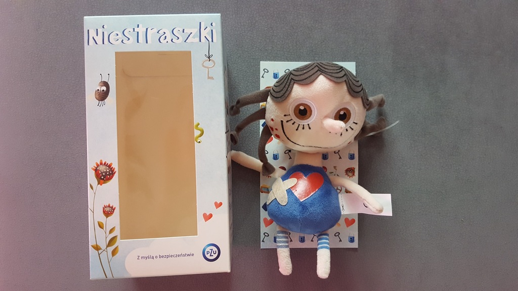 Zuzka Wiruska z serii Niestraszki PZU
