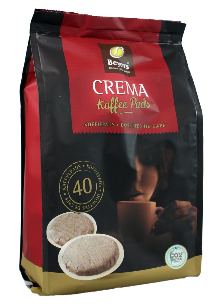 Kawa do Senseo BEYERS Kaffee CREMA 40 Pads