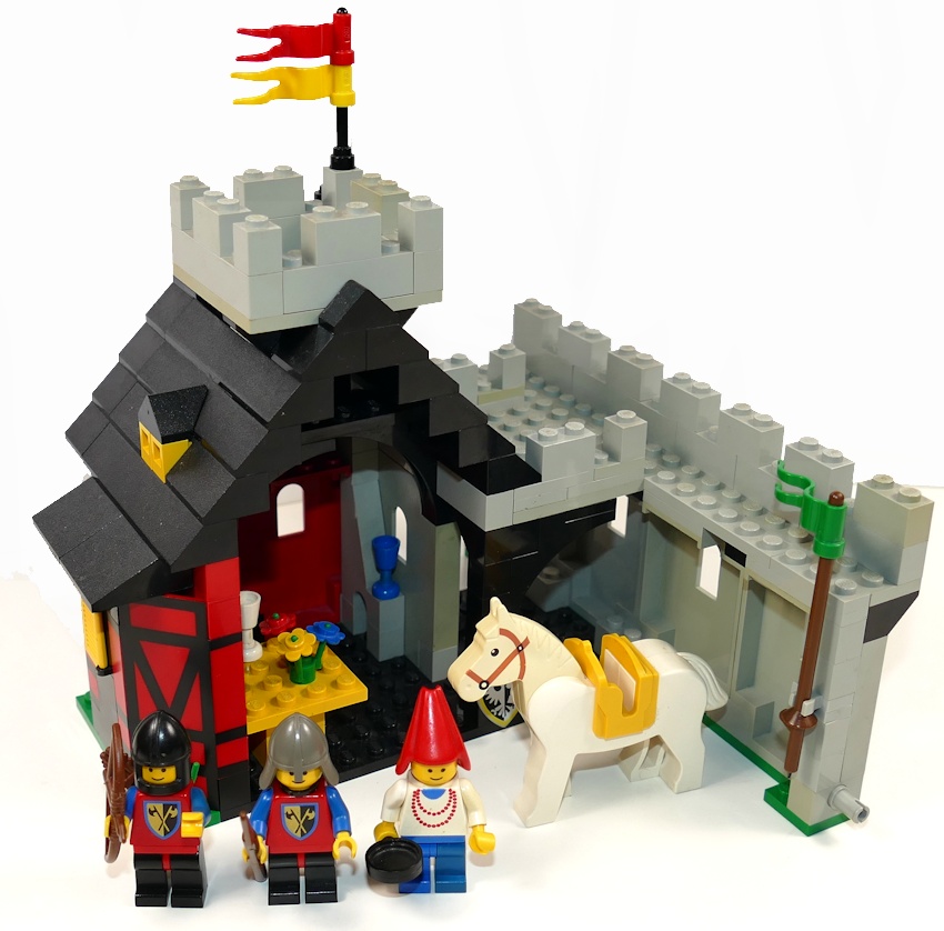 LEGO CASTLE 6067 GUARDED INN 1986 7106649387 oficjalne archiwum Allegro