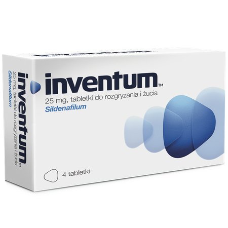 INVENTUM 4tabl. SILDENAFILUM 25 mg.-APTEKA P-Ń