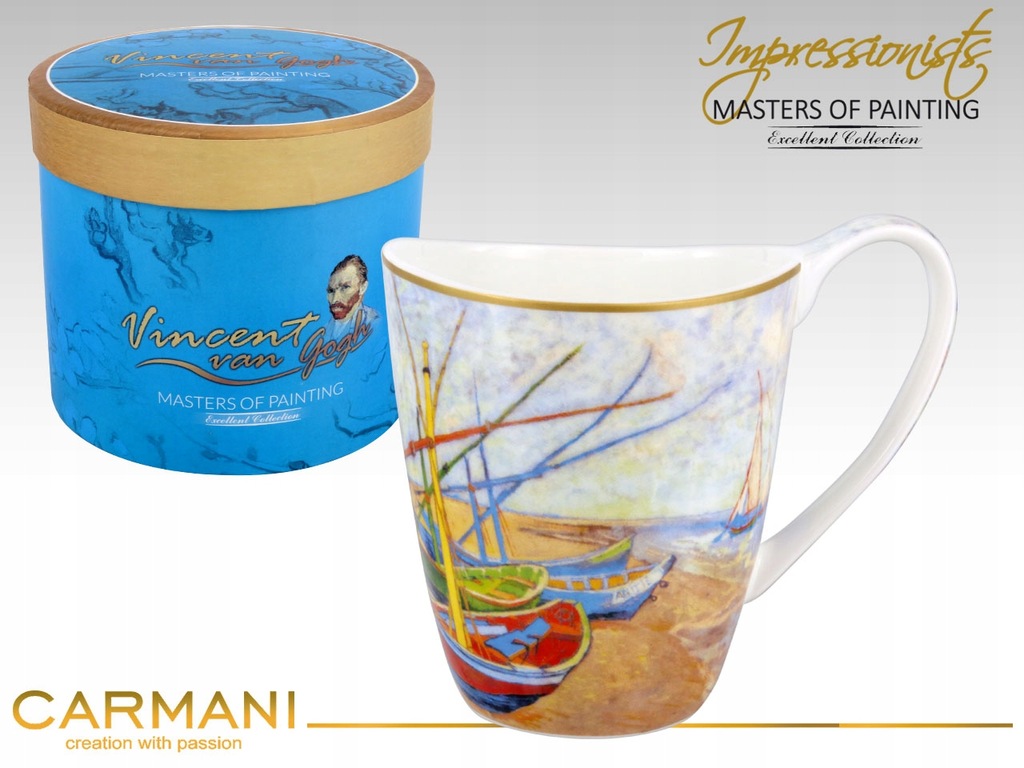 CARMANI, Kubek Vanessa - Van Gogh Łódź rybacka na