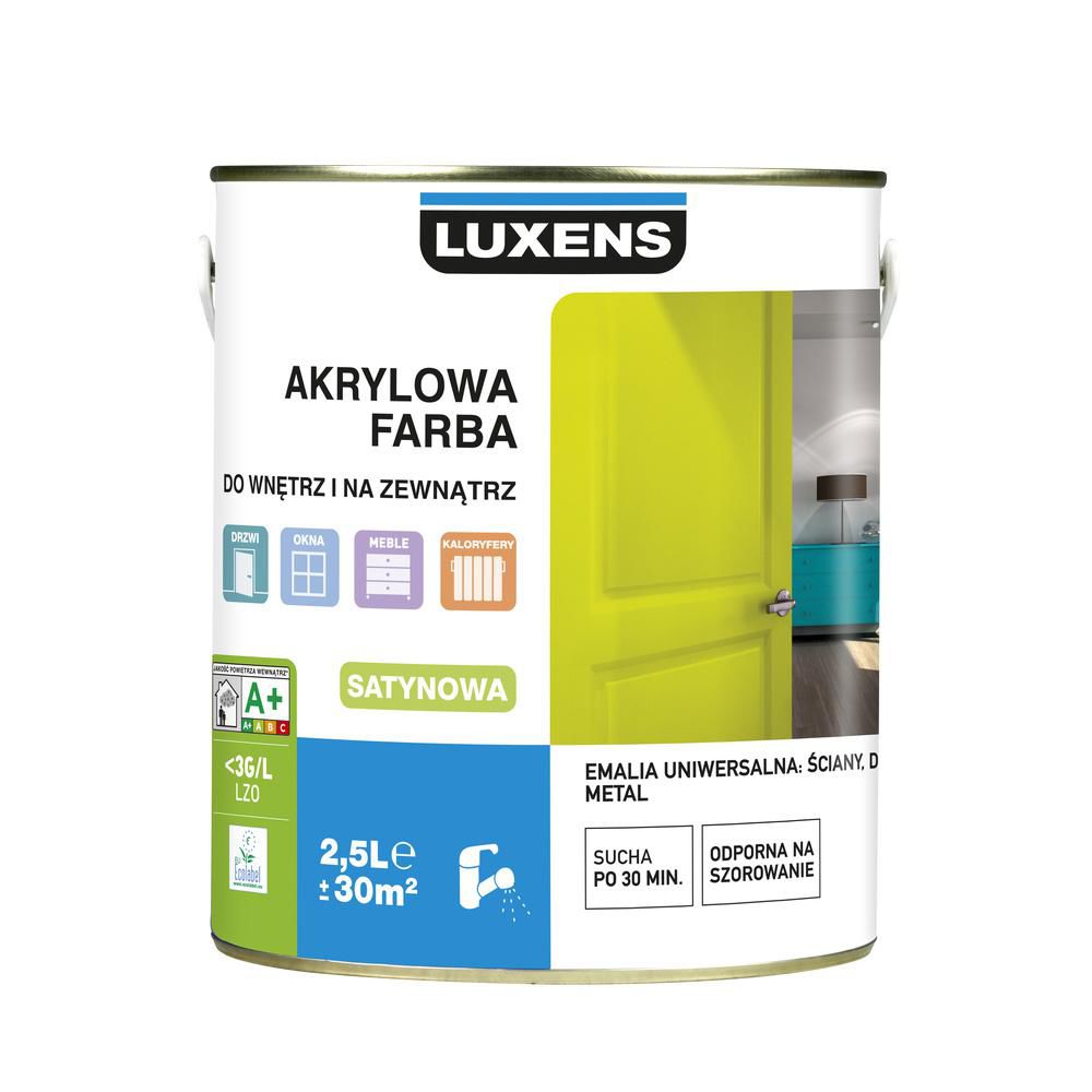 LUXENS AKRYLOWA FARBA DO WNĘTRZ I NA ZEWNĄTRZ - 7015608655 - oficjalne ...