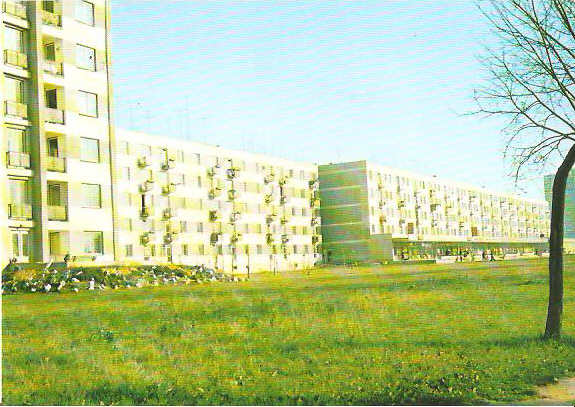 PŁOCK --- OSIEDLE TYSIĄCLECIA --- BLOKI --- 1974