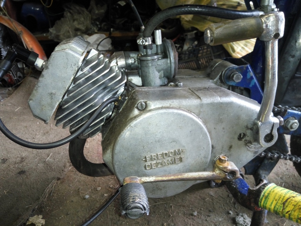Silnik Romet Ogar 205 Motorynka 60 ccm po remoncie