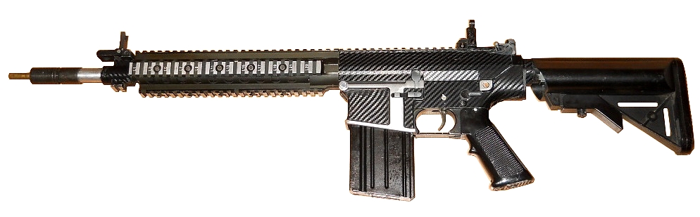Karabin snajperski SR25 Carbine PJ (Silver Carbon)