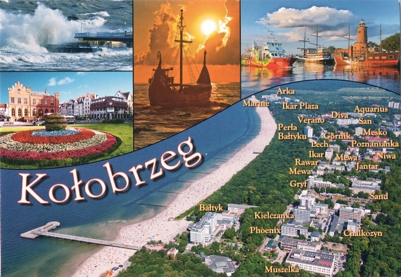 KOŁOBRZEG - MIASTO Z GÓRY + SANATORIUM LECH - 2016