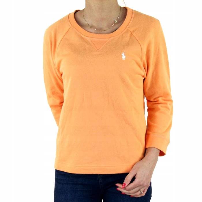 NOWA bluza Ralph Lauren pomarańczowa M USA