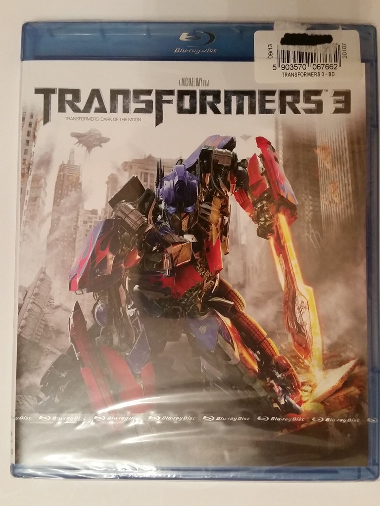 TRANSFORMERS 3  (blu-ray) folia
