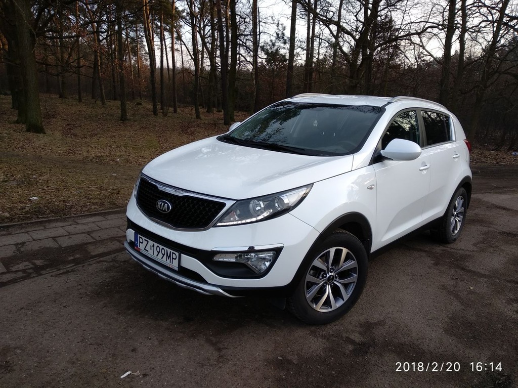 Kia Sportage III Wersja L Biała Perła Salon Polska