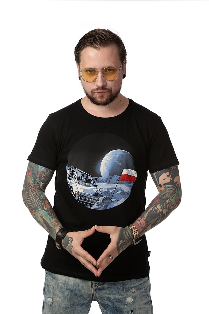 T-shirt męski Polonez na księżycu Legendy L