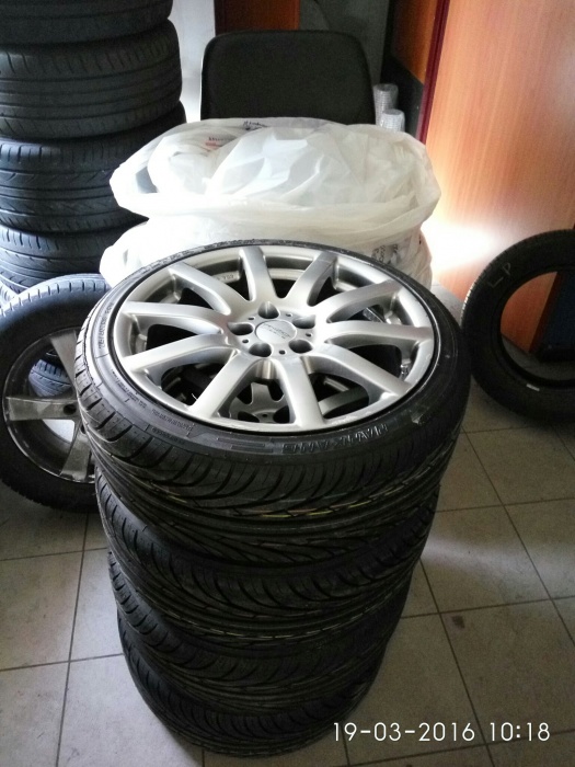 Felgi Anzio Ultra 5x112 8Jx18" + Nankang NS-2