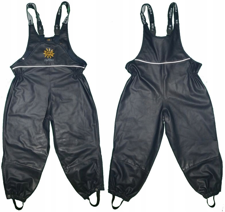 Spodnie przeciwdeszczowe REFLEX z PVC roz 116