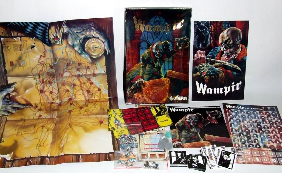 WAMPIR [ SFERA ] gra planszowa grozy
