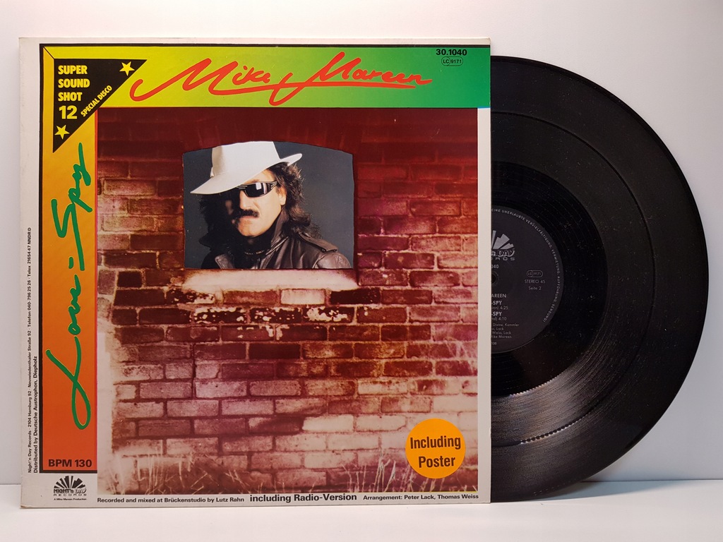 Mike Mareen - Love Spy ITALO DISCO Maxi ZYX