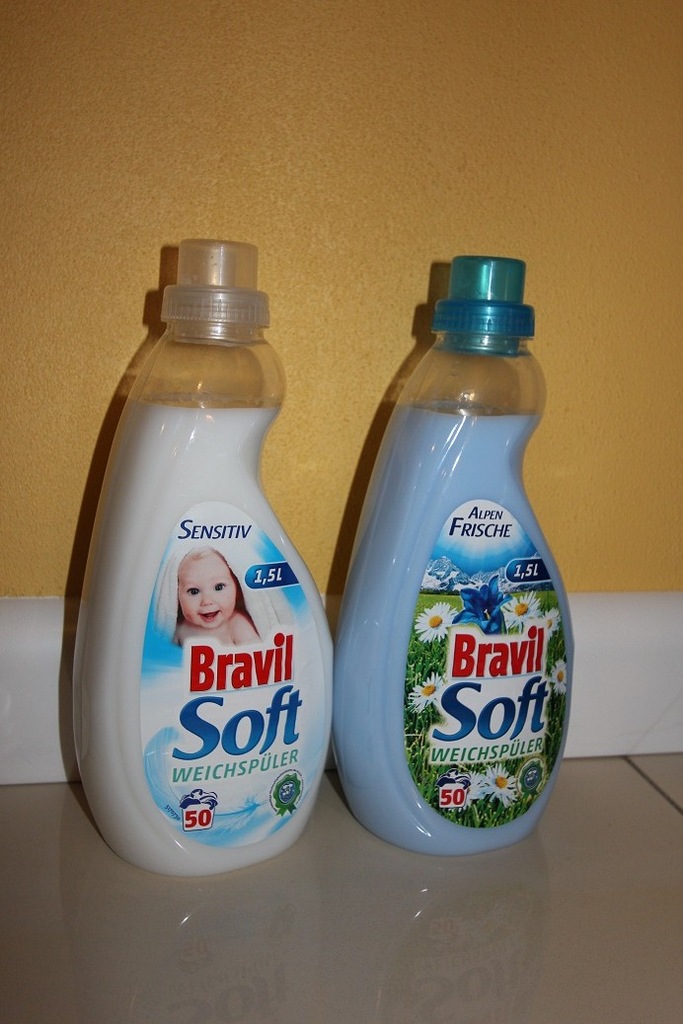 Bravil Soft płyn do płukania 1,5 L niemiecki 100 p