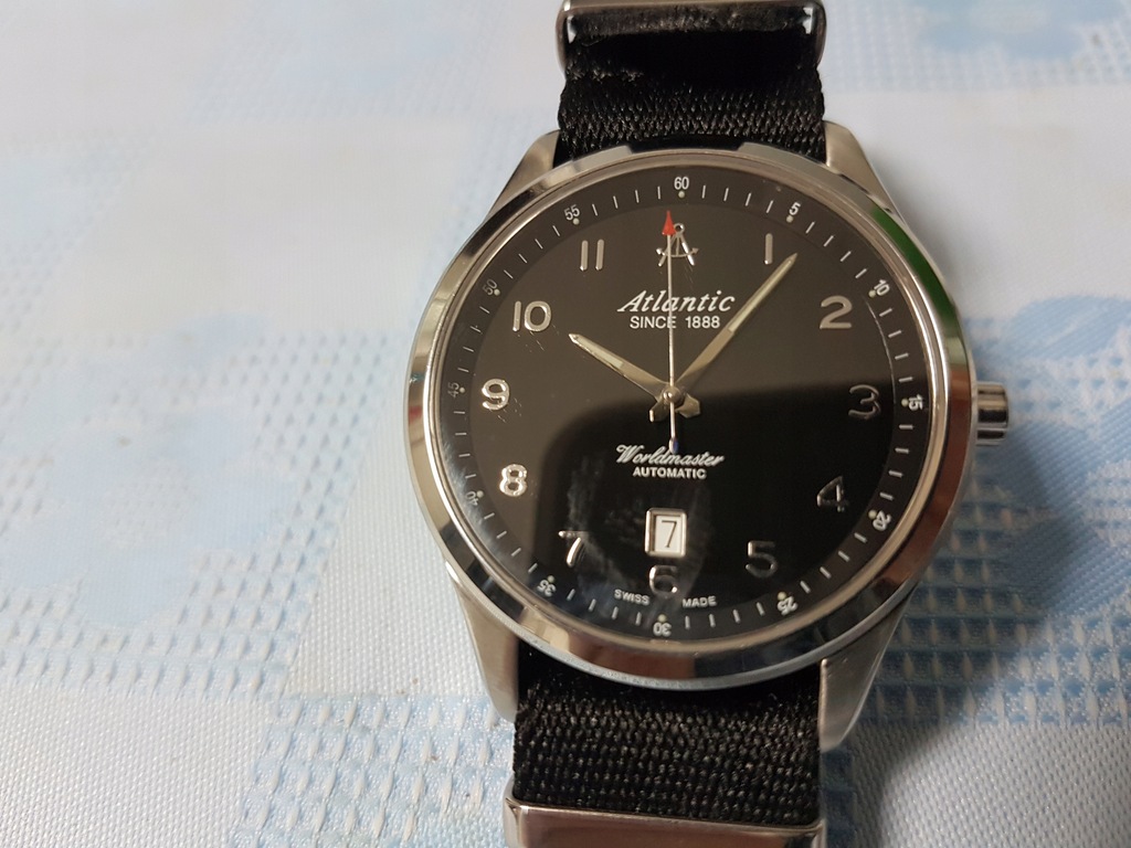 Zegarek Atlantic Worldmaster automatic jak nowy