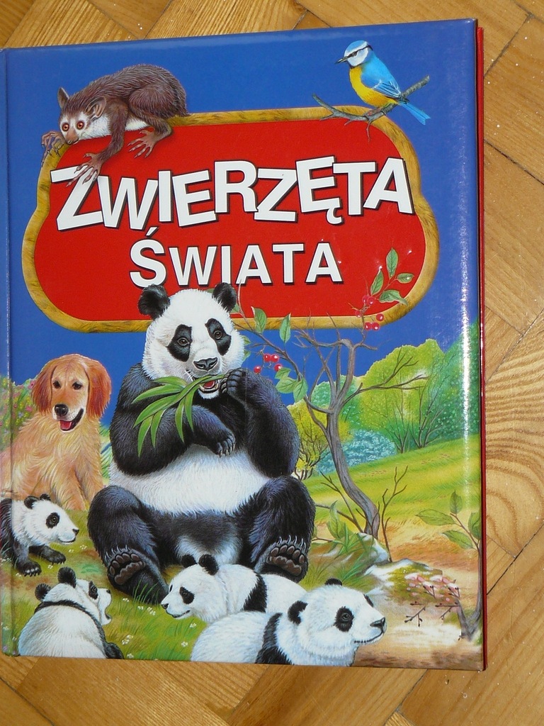 ZWIERZĘTA ŚWIATA książka dla dzieci
