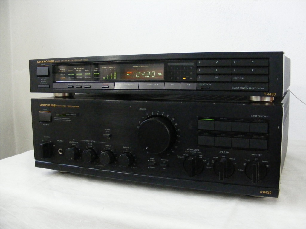 Wzmacniacz ONKYO Integra A-8450 plus T-4450