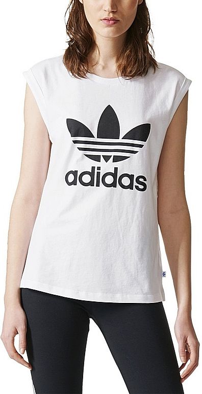 Adidas BF TREFOIL ROLL UP (40/L) Koszulka Damska
