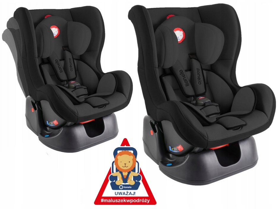 FOTELIK SAMOCHODOWY LIONELO LIAM 0-18 kg POCHYLANY