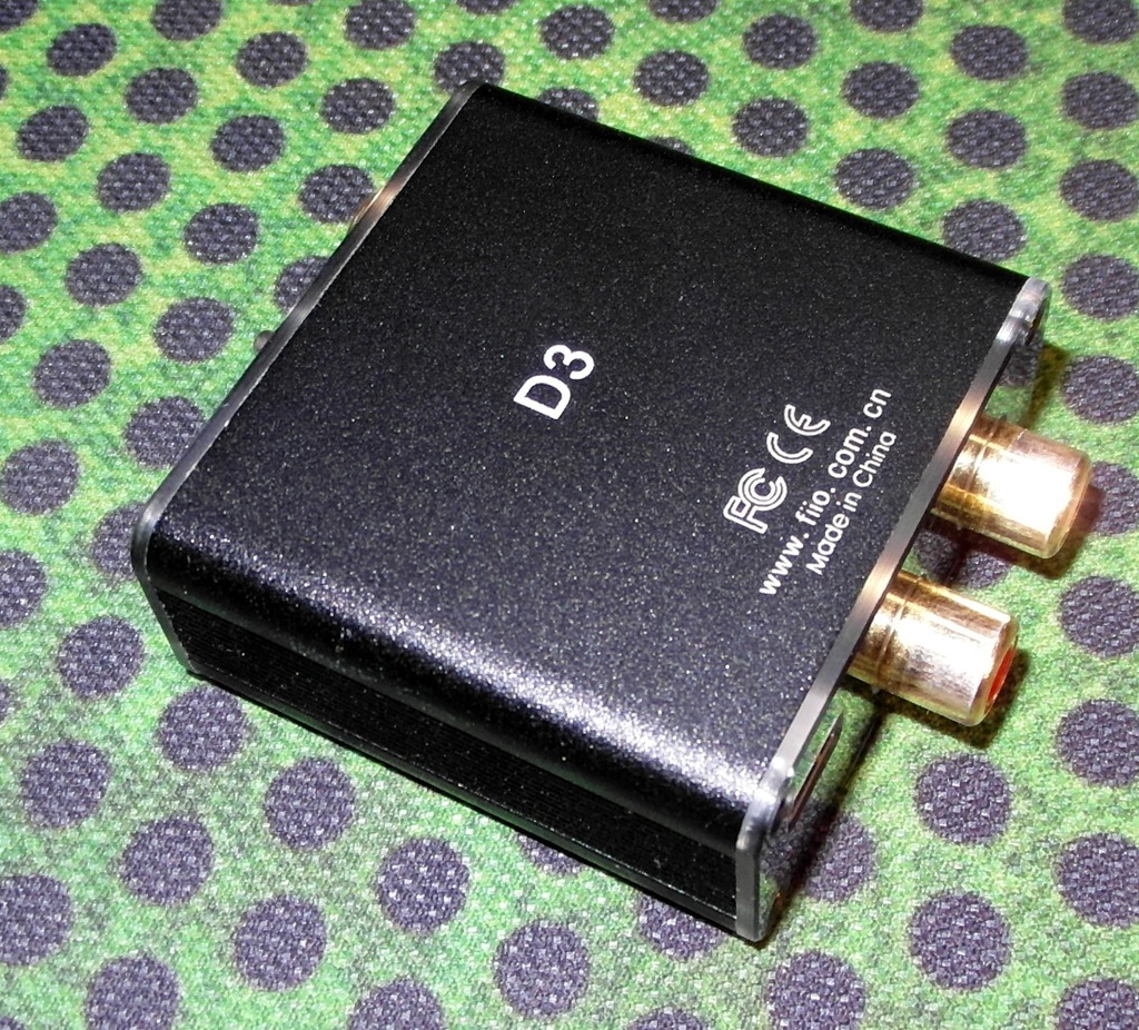 DAC FiiO D3 Wolfson WM8805 poprzednia wersja D03K
