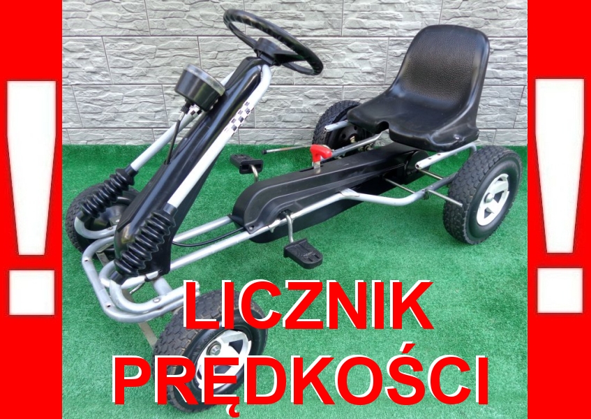 DUŻY GOKART KETTLER + LICZNIK PRĘDKOŚCI ! KETTCAR