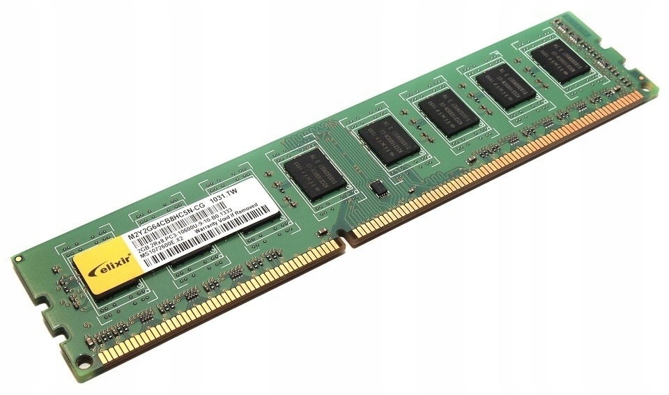 MARKOWY RAM_ DDR3_ ELIXIR 2GB 1333MHZ _ GWARANCJA!