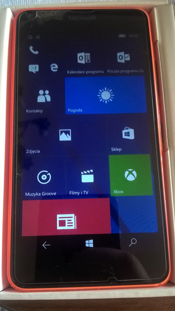 Microsoft Lumia 640 LTE - uszkodzona