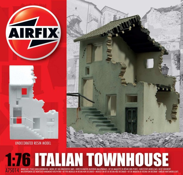 AIRFIX 75014 Ruiny budynku WWII - Dom miejski 1:72