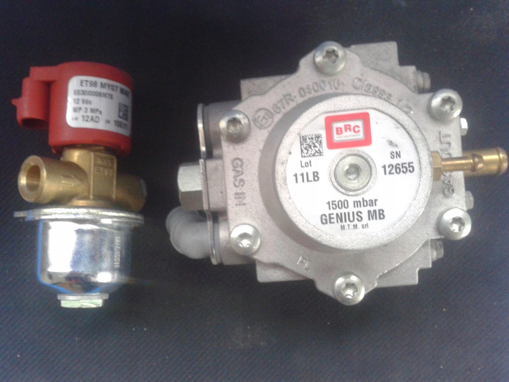 Reduktor BRC GENIUS MB 1500 NOWY