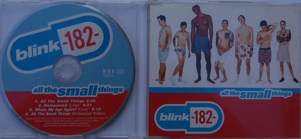 BLINK-182 - ALL THE SMALL THINGS [CD]