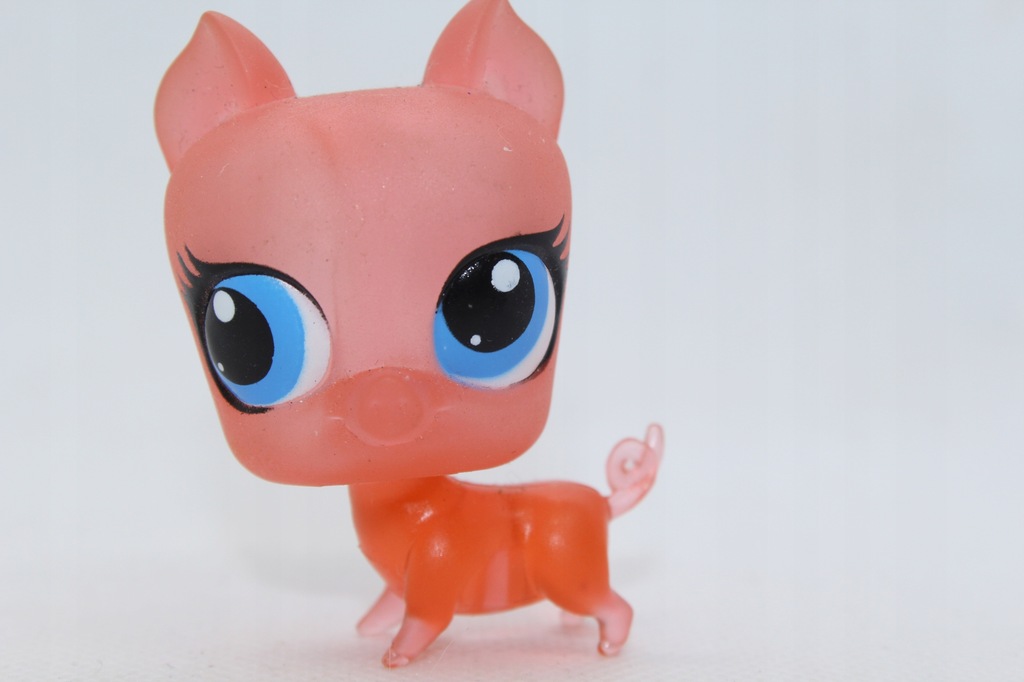 LPS ŚWINKA Clear Collection LITTLEST PET SHOP