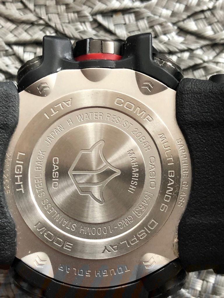 casio g shock mudmaster maharishi