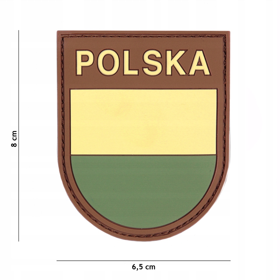 101 Inc. - Naszywka 3D - Polska tarcza - Multi - 4