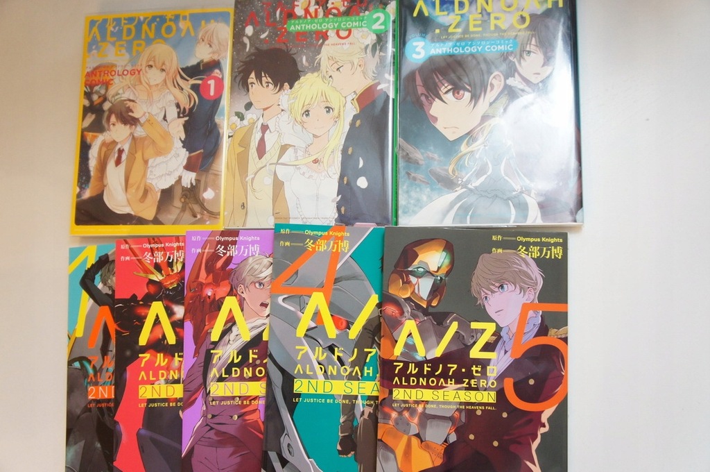ALDNOAH.ZERO -manga- antologia i 2 sezon- wyd.JP