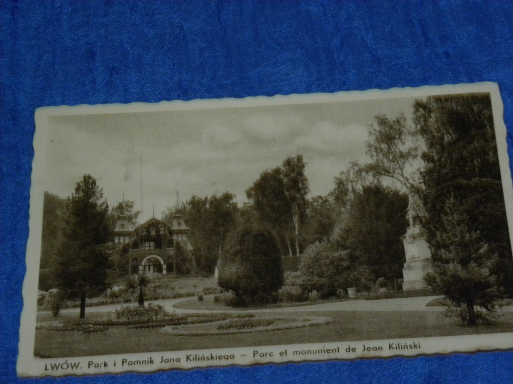 Lwów, Park i Pomnik J. Kilińskiego, 1936