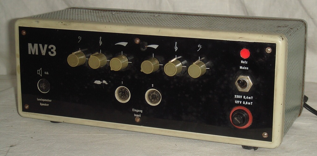 WZMACNIACZ LAMPOWY MV3