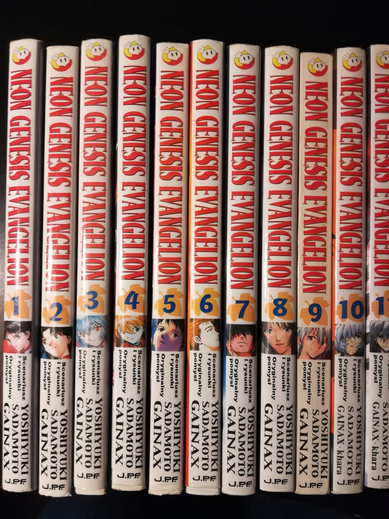 Neon Genesis Evangelion tomy 1-11
