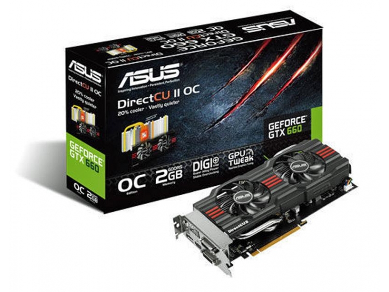 ASUS GTX 660 DirectCU II OC 2GB BOX SKLEP GWAR