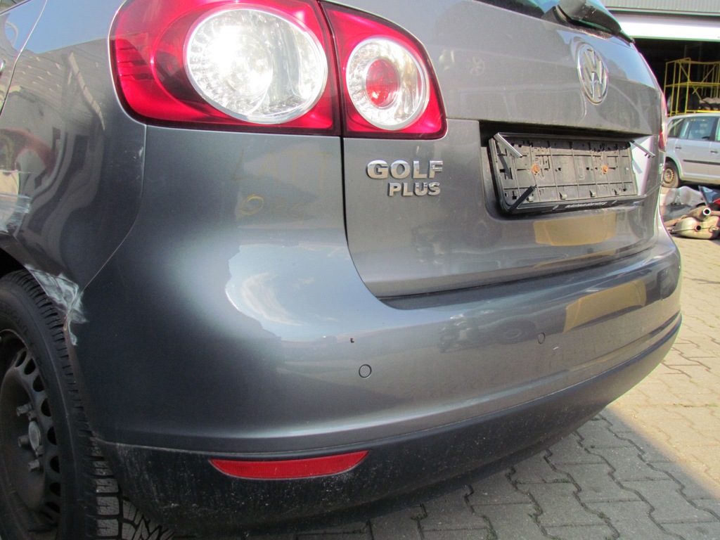 VW GOLF 5 V Plus LA7T zderzak tył tylny kompletny