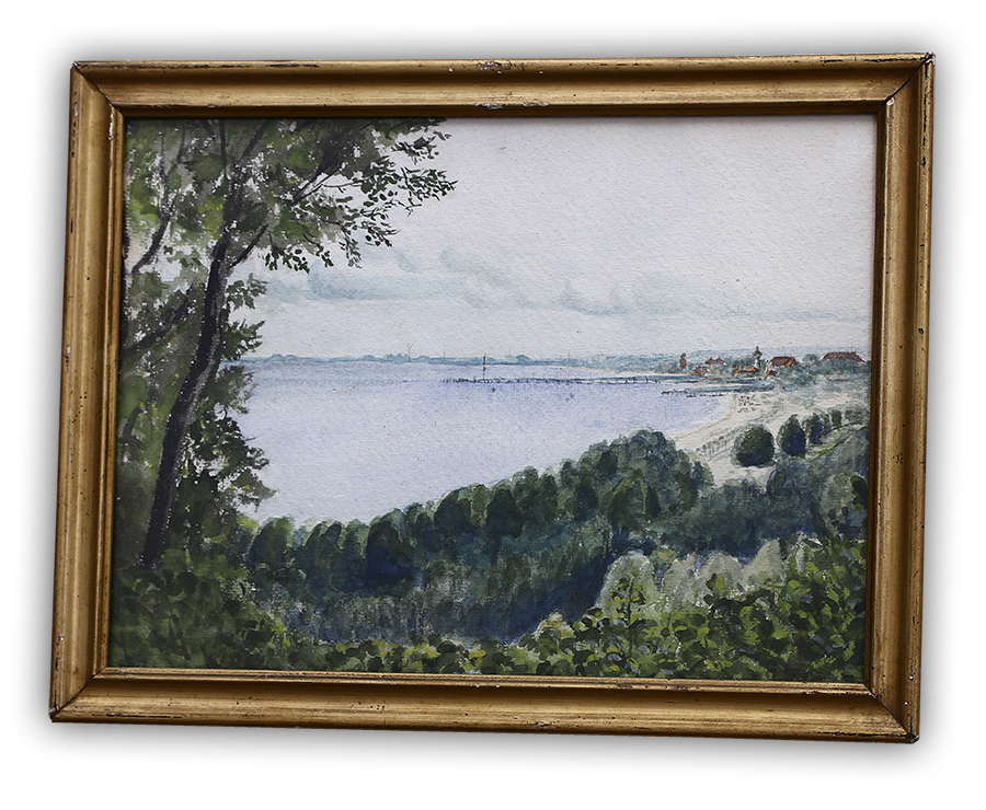 Sopot. widok z Orłowskiego klifu, molo w Orłowie