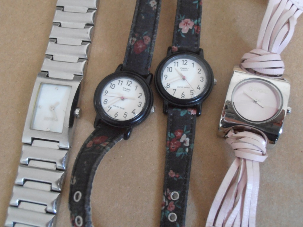 ESPRIT, MORGAN i dwa zegarki CASIO