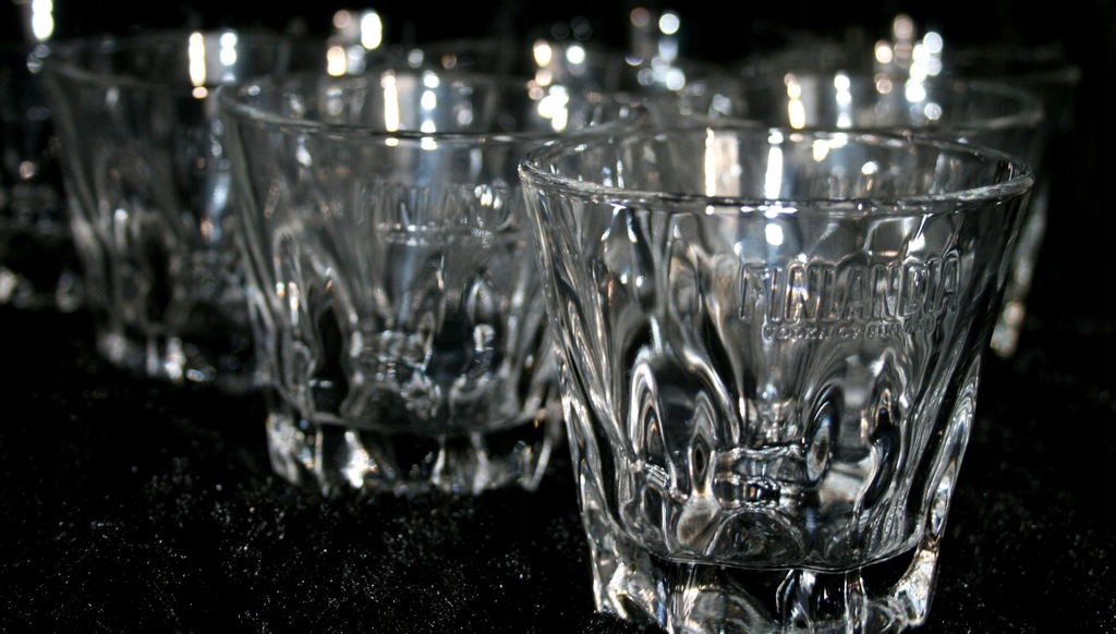 SZKLANKA DO WHISKY FINLANDIA KOMPLET 10 SZTUK
