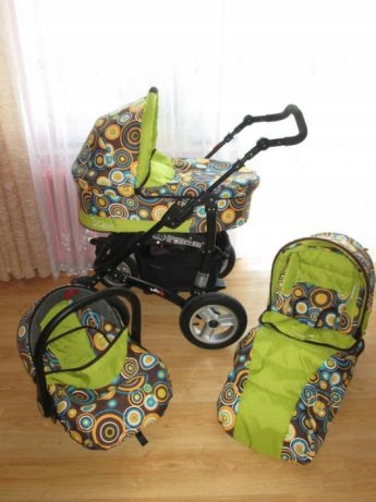 Wózek Babyactive Jet Picasso 3w1