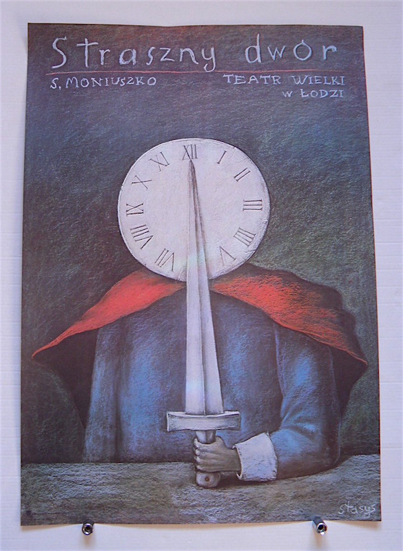 STRASZNY DWÓR - PLAKAT - STASYS - ŁÓDŹ
