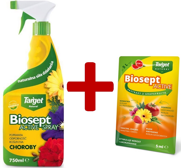 BIOSEPT ACTIVE SPRAY 750ml + BIOSEPT ACTIVE 5ml