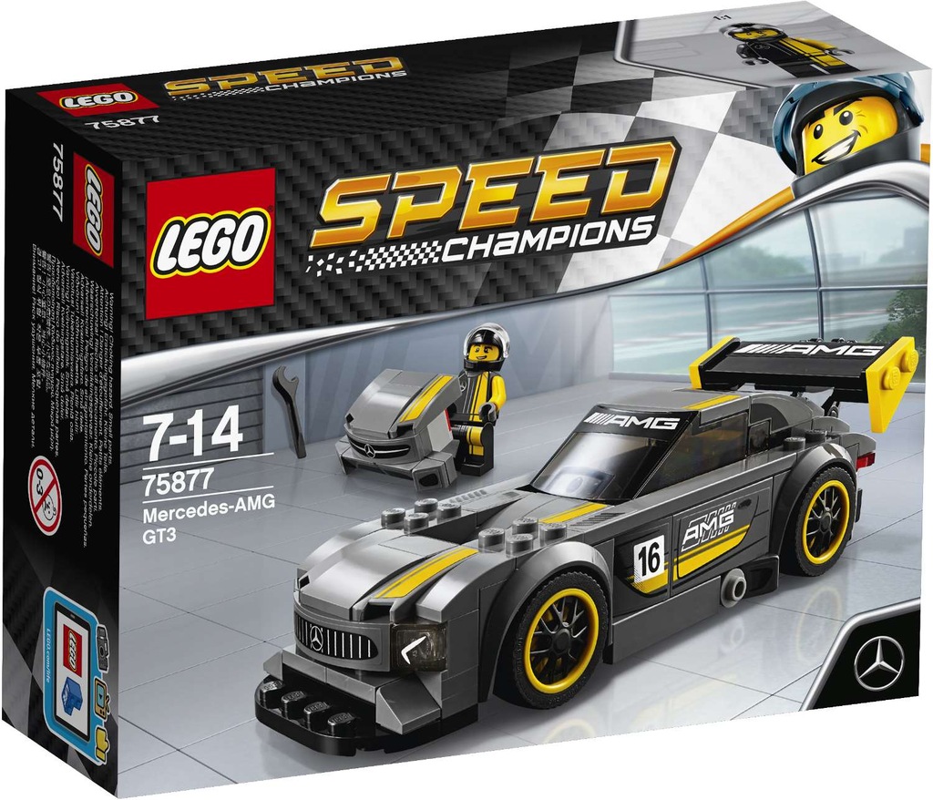 LEGO SPEED CHAMPIONS 75877 MERCEDES AMG GT3 SUPERC