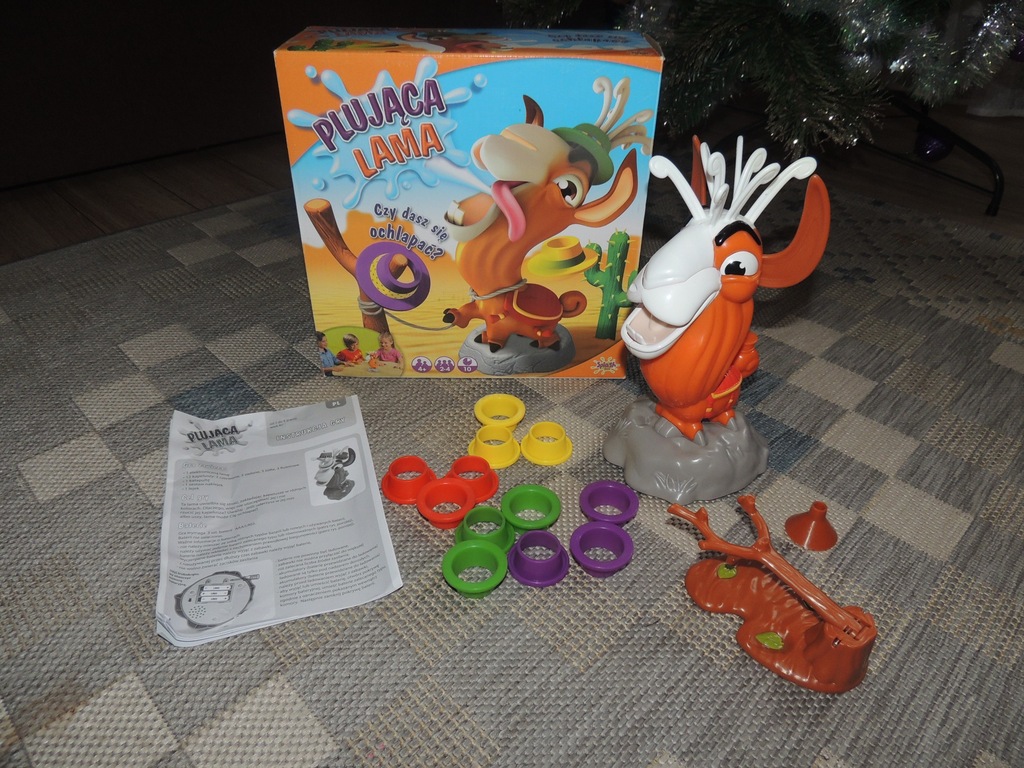 GRA 3D Plująca LAMA super gra - LAMA PLUJE WODĄ